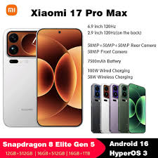 Xiaomi 17 Pro Max 512GB – Complete Box with Accessories
